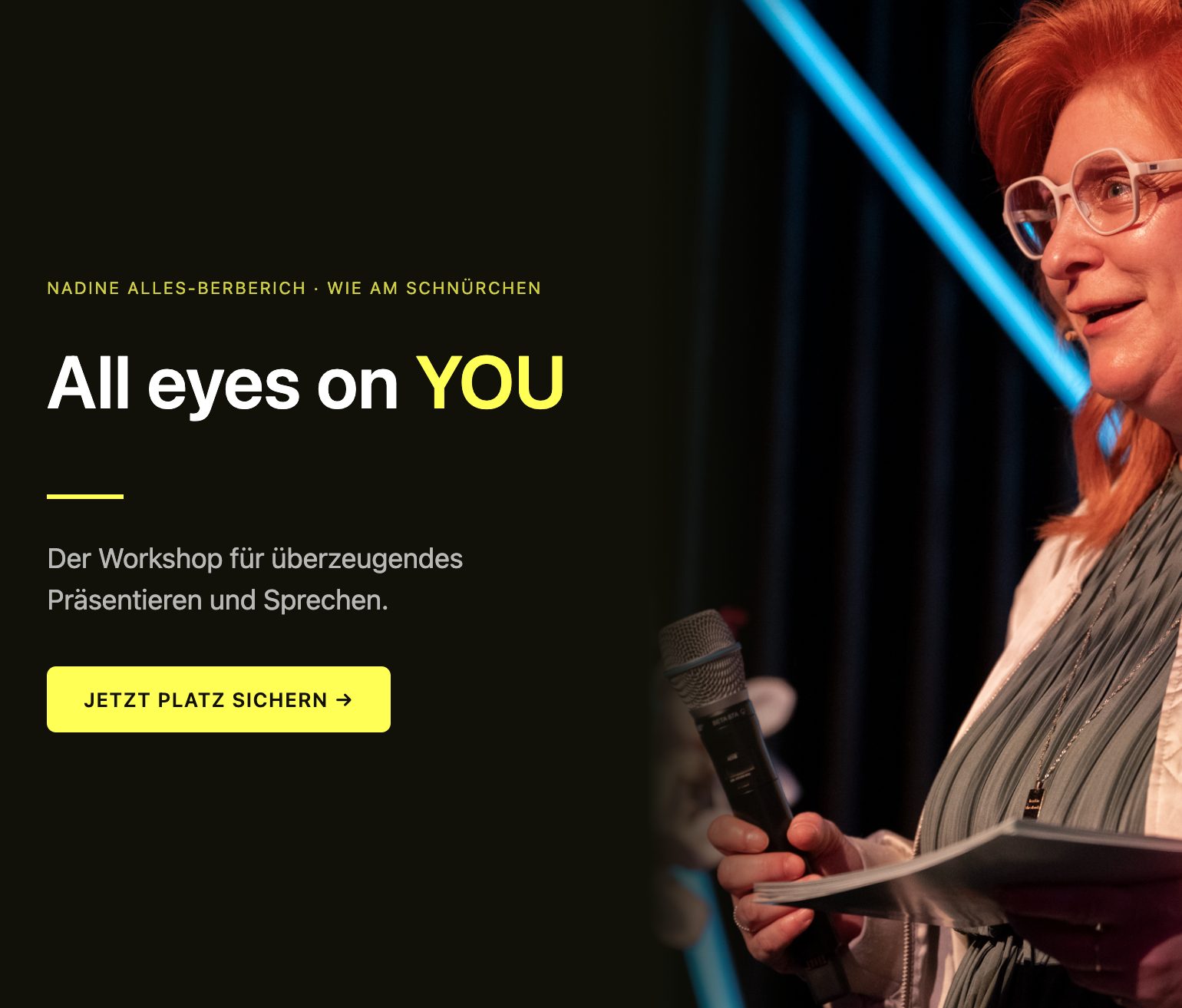All eyes on YOU Workshop Header von Nadine Alles-Berberich